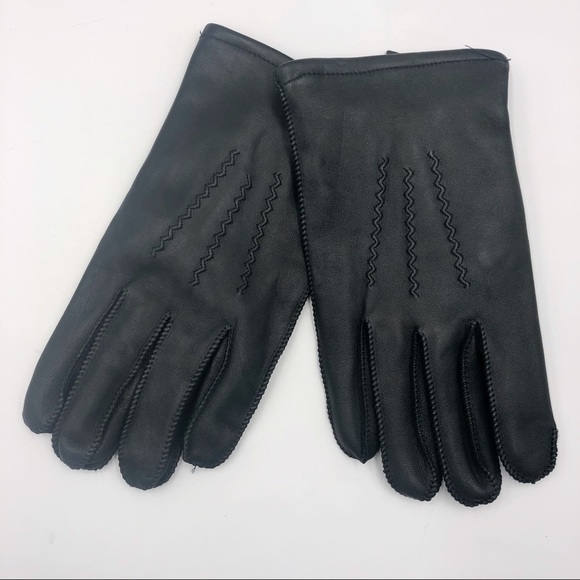 Fownes Accessories New Fownes Leather Gloves Wool Cashmere Lined